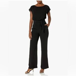 Eliza J women’s Cap Sleeve Wide Leg Jumpsuit